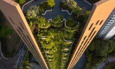 Novo arranha-céu em Singapura explora paisagismo nas varandas