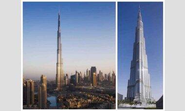 Edifício mais alto do mundo: entenda o projeto do Burj Khalifa e como ele é dividido. Imagens: Architect Magazine
