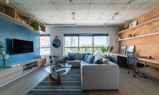 Para criar mais espaços em apartamentos pequenos, é possível aplicar técnicas simples que propiciam mais conforto e qualidade de vida aos moradores | Projeto Studio Guadix |Foto: Guilherme Pucci