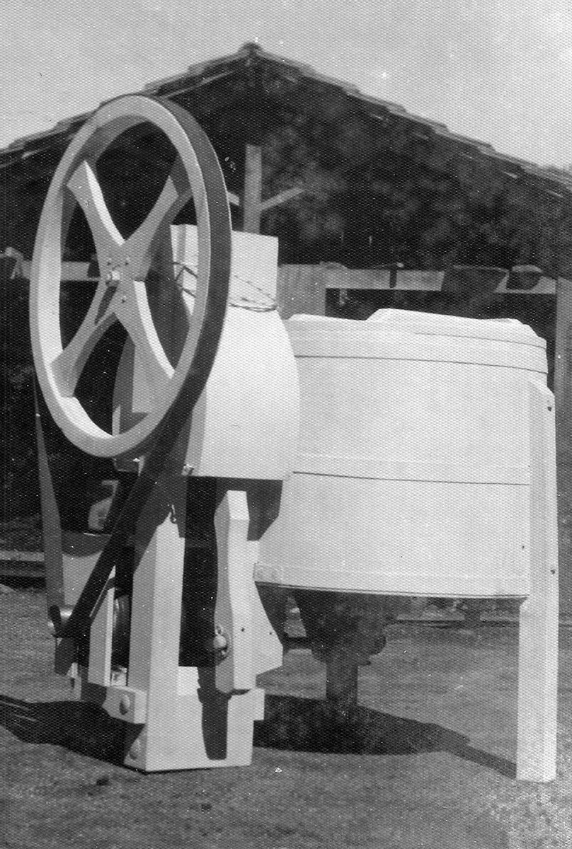 Na imagem, a primeira Pioneira produzida por Walter Mueller em 1949 | Foto: Divulgação Mueller